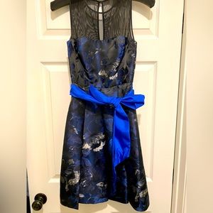 Printed cocktail dress